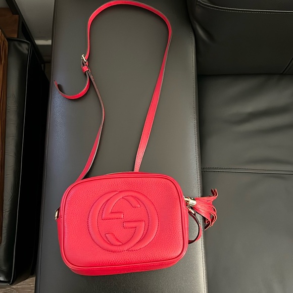 Gucci Handbags - Pebbled Calfskin Small Soho Disco Bag Black